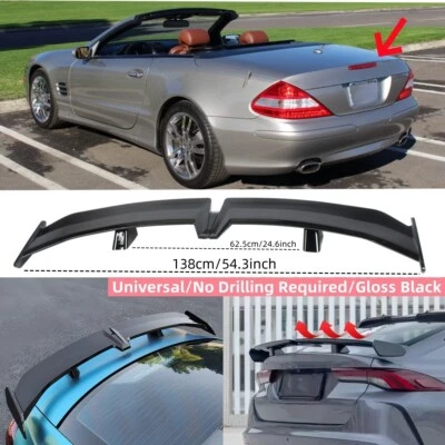 UNIVERSAL TRUNK LID SPOILER WING PRO STYLE FOR MERCEDES BENZ SL R230 2003-2011 - Image 1 of 4