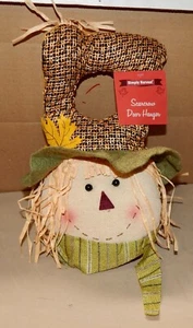 Perchas de puerta de espantapájaros tela que elijas tipo 14" x 10" simplemente cosecha nuevo en caja 230Z - Imagen 1 de 9