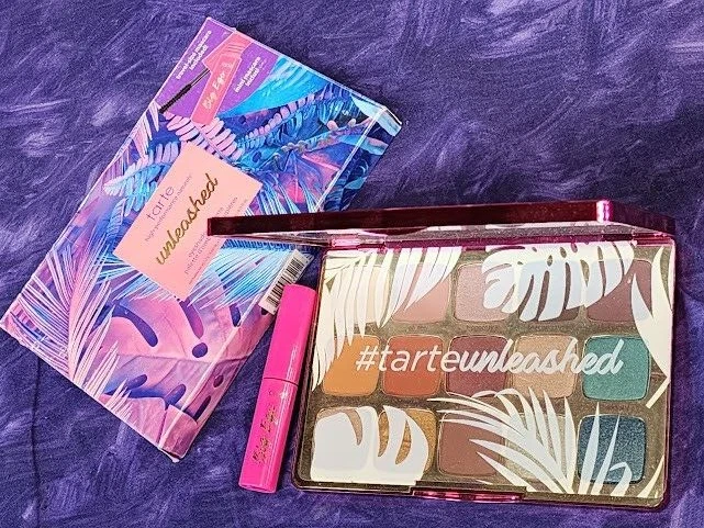 tarte Unleashed 15 Eyeshadow Palette Mini Mascara Big Ego Authentic