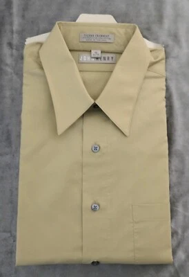 Camisa de vestir para hombre JOHN HENRY 16 grande 34/35 manga larga color arena NUEVA DE COLECCIÓN Foto 1 de 4