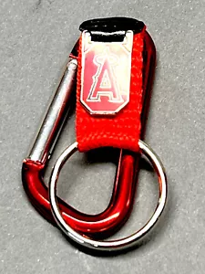 LLAVERO MOSQUETÓN METAL RESISTENTE VINTAGE MLB LOS ANGELES ANGELS - Imagen 1 de 4