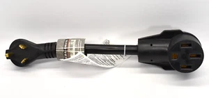 Cable adaptador Mighty Cord RV 30 A - 50 A 125 V, 12" - Imagen 1 de 5