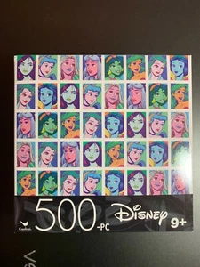 ROMPECABEZAS DE ROMPECABEZAS DE DISNEY PRINCESS 500 PIEZAS NUEVO EN CAJA 14"" X 11"" BOMBAS DE FOTO REAL - Imagen 1 de 2