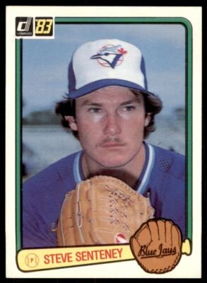1983 DONRUSS STEVE SENTENEY ROOKIE . TORONTO BLUE JAYS #52 - Image 1 of 2