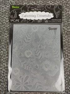 Darice Embossing Essentials Folder 1218-76 Floral Hobby Basteln Scrapbooking - Bild 1 von 10