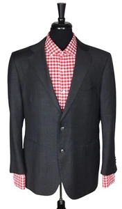 Suitsupply Slim Fit Gray Wool Men Sport Coat Blazer Jacket Size 48S - Picture 1 of 13