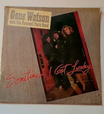 Gene Watson Sometimes I Get Lucky 1983 MCA Record 33 LP Album NEW - Image 1 of 4