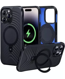 CASEKOO Supporto Magnetico per iPhone 14 Pro Max Custodia con Cavalletto Invisibile Nuovo con Scatola - Foto 1 di 7