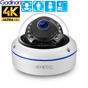 Cámara IP de audio H.265+ Ultra HD 4K POE detección facial de vigilancia para exteriores de 8 MP - Imagen 1 de 7