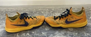 RARE nike zoom crusader Men’s Size 13 642855-300 Purple Yellow Orange - Picture 1 of 7
