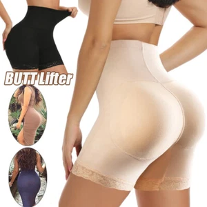 Women Padded Underwear Tummy Control Shapewear High Waist Hip Pads Enhancer - Picture 1 of 23