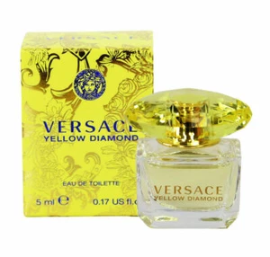 Yellow Diamond for Women Versace Eau de Toilette Mini Splash 0.17 oz New in Box - Picture 1 of 1