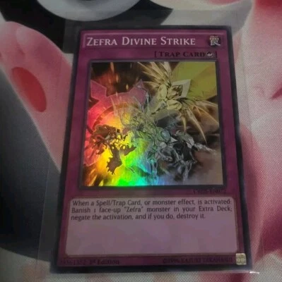 Zefra Divine Strike CROS-EN072 Crossed Souls 1st Edition - Image 1 of 2