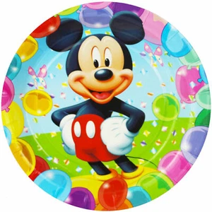Colocador de tartas cumpleaños fiesta imagen de tartas fondant - oblea Mickey Mouse P66 - Imagen 1 de 1
