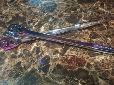 Trinquetes Craftsman 1/2 unidad mango largo nuevos sin etiquetas hechos en EE. UU. 35 cada uno. Foto 1 de 4