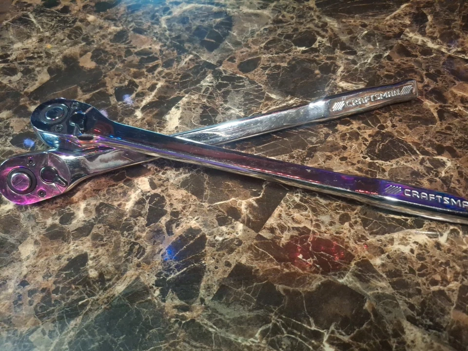 Trinquetes Craftsman 1/2 unidad mango largo nuevos sin etiquetas hechos en EE. UU. 35 cada uno. Foto 1 de 4