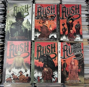 Vault Comics  THE RUSH #1 - #6  Darick Robertson 1:50 Variant Cover 1st Printing - Picture 1 of 2