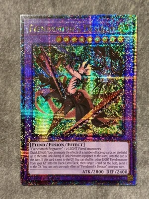 Fiendsmith's Desirae (Quarter Century Secret Rare) RA04-EN056 Quarter Century... - Image 1 of 2