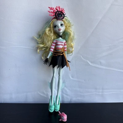 Monster High Shriekwrecked Lagoona Blue Doll- EUC- Near Complete- W/Fins!!! - Image 1 of 4