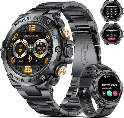 LIGE Smartwatch Uomo, 800mAh, 1.5'' Orologio Smart Watch con... - Immagine 1 di 4