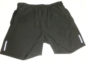 2Xist Pantaloncini Uomo XL Nero Palestra Atletica Corsa Tasche Riflettenti - Foto 1 di 8