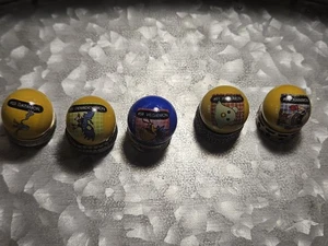 5 canicas DIGIMON #53DATAMON #55 DEMIDEVIMON #58VEGIEMON #61PABUMON #68NANIMON - Imagen 1 de 1