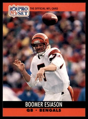 1990 Pro Set - Boomer Esiason #463 - Image 1 of 2