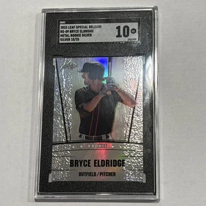 2023 Leaf Special Release Bryce Eldridge #RS-09 Silver /25 SGC 10 - Picture 1 of 2
