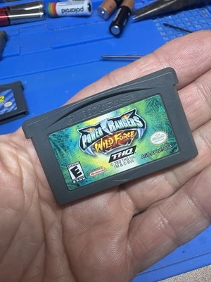 Power Rangers Wild Force Nintendo Gameboy Boy Advance GBA PROBADO Foto 1 de 3