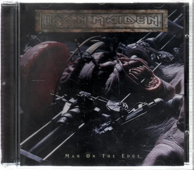 Iron Maiden Man On The Edge CD UK EMI 1995 Teil 1 Pic CD B/W Edge Of Darkness - Bild 1 von 2