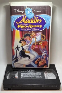 Walt Disney Movie Aladdin and the King of Thieves (VHS, 1996) Robin Williams - Picture 1 of 1