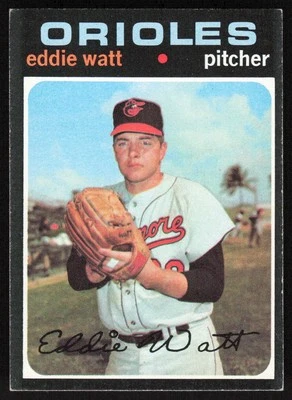 1971 Topps #122 Eddie Watt - $1 SHIPPING (JB4) - Image 1 of 2