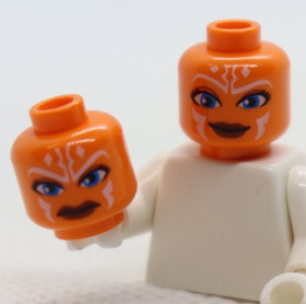 Ahsoka Head 75046 75013 LEGO&reg; Star Wars Minifigure Part