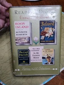 Reader's Digest Condensed Books 1956 Spring Selection Original Hard Case Mailer - Picture 1 of 6