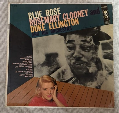 Rosemary Clooney & Duke Ellington - Blue Rose LP Vinyl - Columbia CL 872 - Image 1 of 4