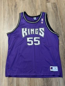 Champion Sacramento Kings Jason Williams Jersey Size 52-Purple XXL RARE - Picture 1 of 6