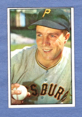 1953 BOWMAN COLOR BASEBALL #16 BOB FRIEND                               AWESOME! - Image 1 of 2