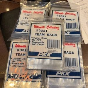 500 PKK Intimate Collection TEAM Bags 5 Packs of 100 Resealable Team Bags NEW - Picture 1 of 2
