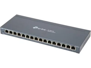 TP-Link 16 Port Gigabit Ethernet Network Switch, Desktop/ Wall-Mount, Fanless, S - Picture 1 of 6