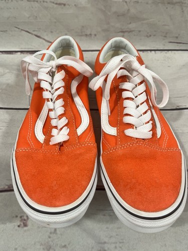 SKATEBOARD VANS "OFF THE WALL" ARANCIONE TIGRE BIANCO TAGLIE: UOMO 7 DONNA 8 5