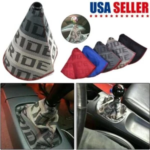 Shifter Boot Cover Bride Racing Hyper Fabric Shift Knob MT/AT Stitches For Cars - Picture 1 of 17