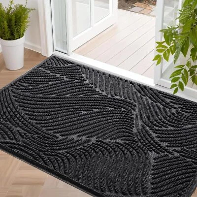 Door Mat Heavy Duty Waterproof Non-Slip Doormat Rug for Indoor Outdoor Entryway - Image 1 of 4