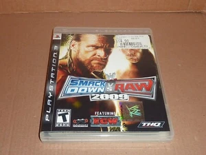 WWE SmackDown vs. Raw 2009 Featuring ECW (Sony PlayStation 3, 2008) CIB EUC - Picture 1 of 5