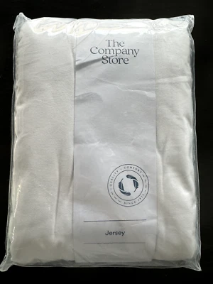 ¡¡NUEVO!! Juego de funda nórdica/falsa Queen. Jersey blanco clásico fácil de cuidar Company Cotton™ Foto 1 de 4