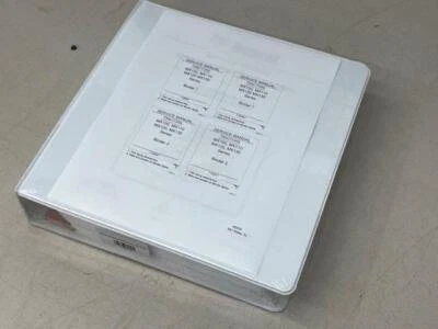 #6229 SM-Case, IH MX100, MX110, MX120, MX135 Series, Manual de servicio, 7-65907 Foto 1 de 4