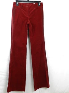 Michael Kors Pants Women's Size 00 Red Dress Pants Wide Leg - Picture 1 of 7
