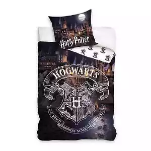 Set letto singolo copripiumino + federa ufficiale Harry Potter cotone 4399 - Foto 1 di 1