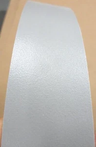 Gray (Fog) polyester melamine edgebanding 1-1/8" x 120" no adhesive 1.125" - Picture 1 of 3