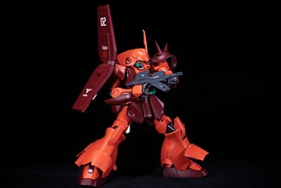 Bandai MG 1/100 Marasai built & painted in Japan Z Gundam WITH LED UNIT - Image 1 of 4