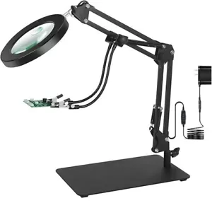 Magnifier Glass with Light and Stand - Picture 1 of 13